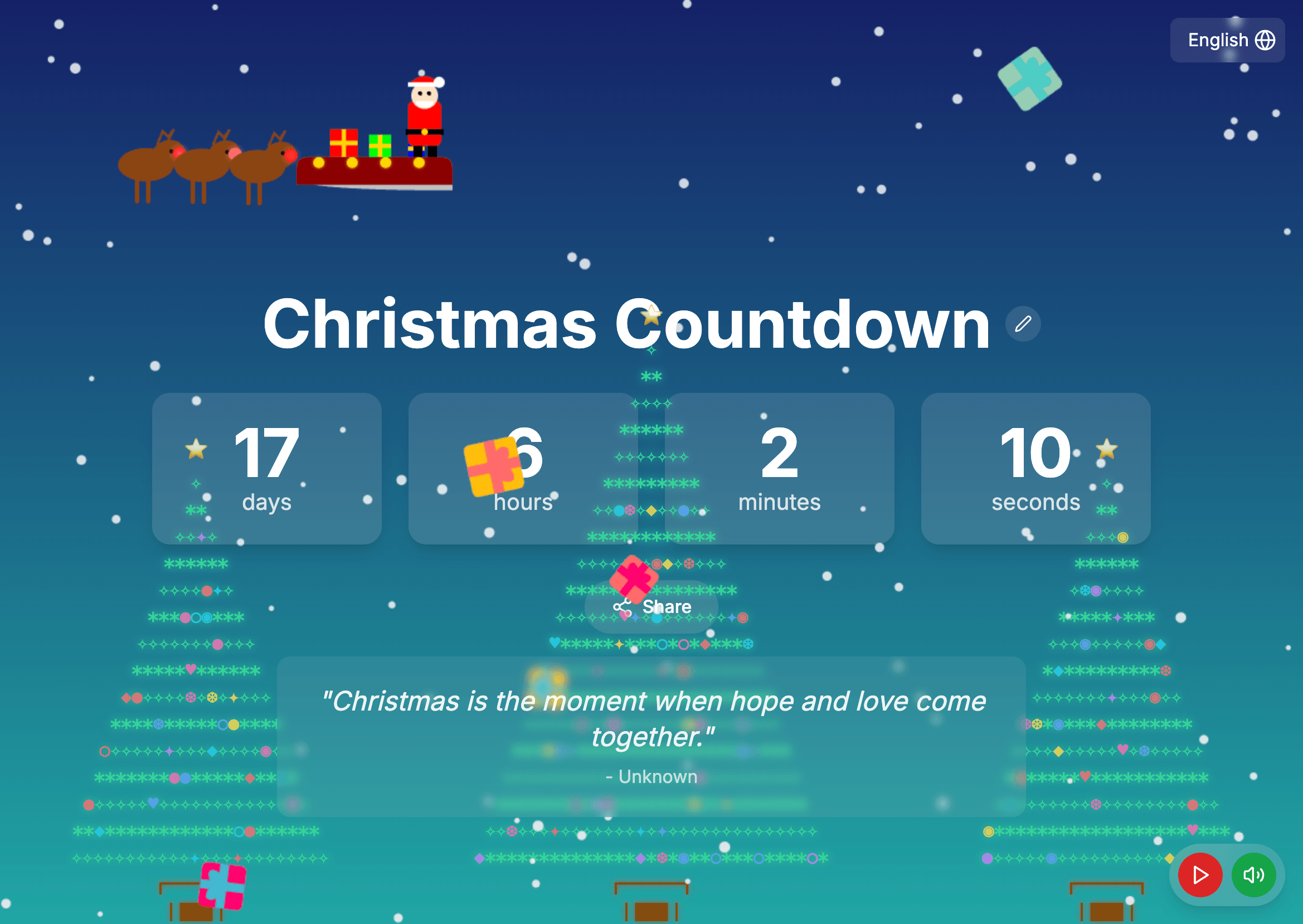 🎄 Christmas Countdown